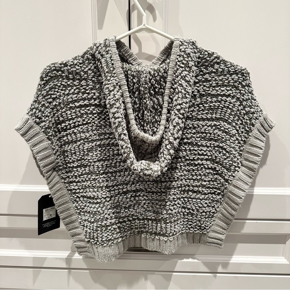 Toddler Ripzone Poncho, 2T in Light/Charcoal Grey - Picture 2 of 11